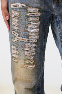 Image 1 of Sparkling destroy jeans 