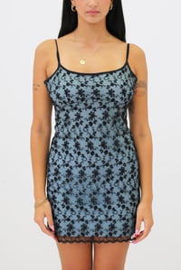Image 1 of Bleu lace mini dress 
