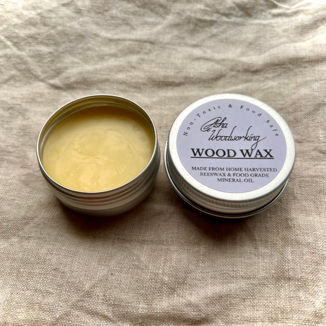 Home Harvested Bees Wax & Mineral Oil Wood Finish Sample Pot (30ml)