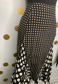 Image 4 of Ruffled Polka Dot Skirt - Size: 10