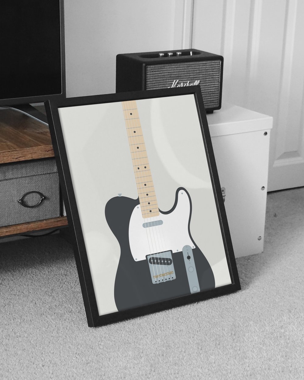 Image of Telecaster Guitar Print