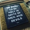 BE HOLY PATCH 