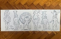 Image 2 of VIAGRA CHEGOU HÁ 25 ANOS - Conjunto 2 desenhos originais