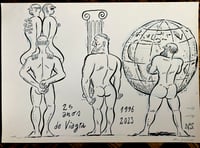 Image 3 of VIAGRA CHEGOU HÁ 25 ANOS - Conjunto 2 desenhos originais