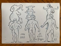 Image 4 of VIAGRA CHEGOU HÁ 25 ANOS - Conjunto 2 desenhos originais