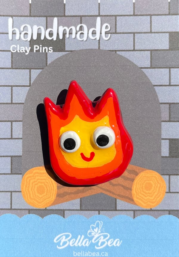 Image of Anime Handmade Clay Pins