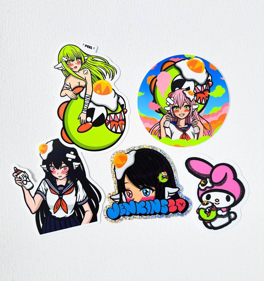Kawaii2D Sticker Pack