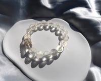Image 1 of yellow azeztulite bracelet 黄阿赛水晶手链
