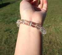 Image 3 of yellow azeztulite bracelet 黄阿赛水晶手链