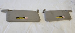 Image of 96-00 HONDA CIVIC - LEFT AND RIGHT SUN VISORS PAIR VISOR SET - OEM FACTORY