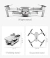 WiFi E88Pro RC Drone 4K Professional With 1080P Wide Angle Dual HD Camera Foldable RC Helicopter