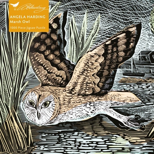 Angela Harding: Marsh Owl 1000 Piece Jigsaw Puzzle