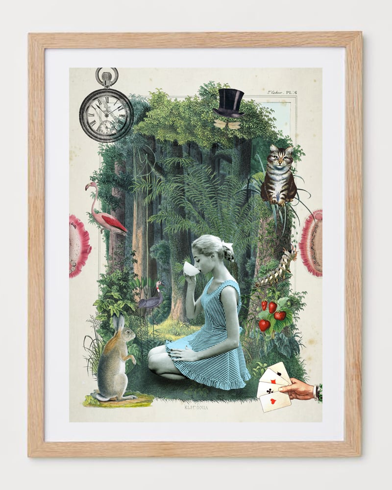Image of Lámina Alicia in Wonderland 