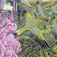 Image 1 of Annie Soudain: Foxgloves and Finches 1000 Piece Jigsaw Puzzle