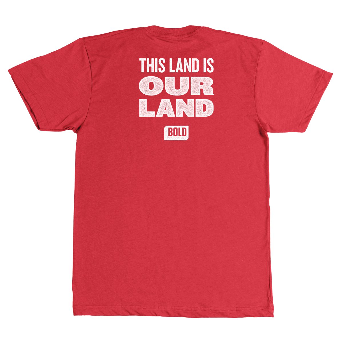 Image of NO Eminent Domain t-shirt (red short sleeve)