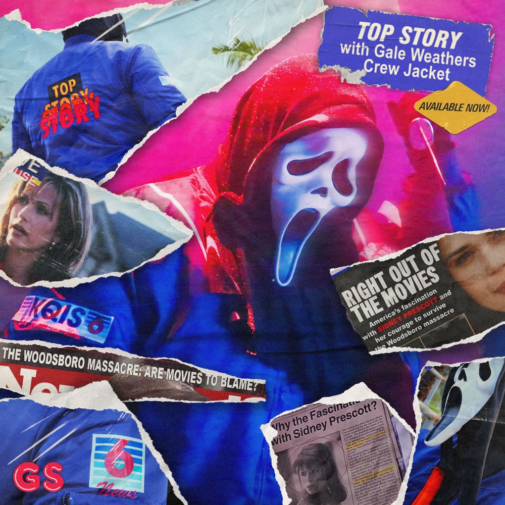 Image of Top Story with Gale Weathers Crew Jacket