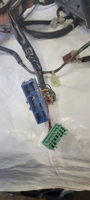 Image of 1995 HONDA DEL SOL Si - INTERIOR FLOOR WIRING HARNESS WIRE LOOM OEM