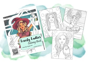 Image of Lovely Ladies Coloring Book