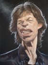 Mick Jagger 2023 – Mounted Canvas