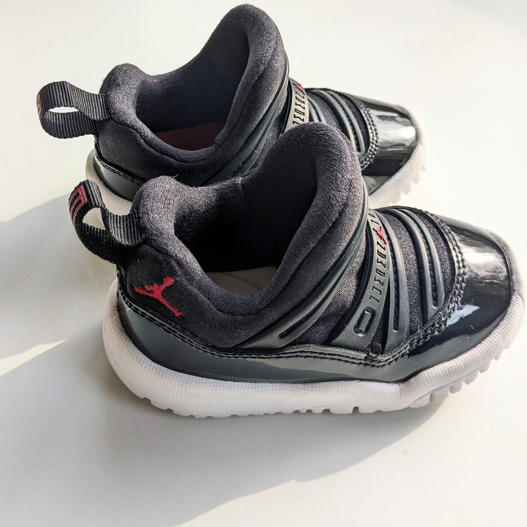 Jordan 11 kids black discount