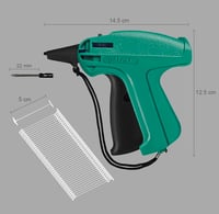 Image 2 of GILLRAJ Tagging Gun for Clothing with 5000pcs 2" Barbs & 6 Needles