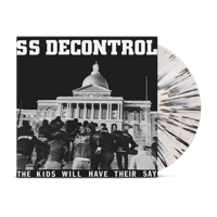 SSD-The Kids Will Have Their Say White w/ Black Splatter LP (Generation Records Exclusive)