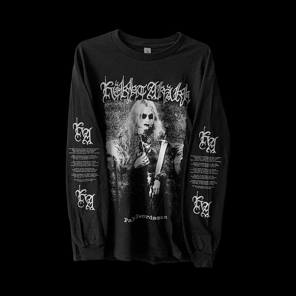 PRE-ORDER: PALE SWORDSMAN - Black Long Sleeve | Këkht Aräkh