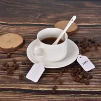 Image 4 of GILLRAJ Price Tags with Strings Attached Pack of 1000 1.93"x 1.25" (49mm x 32mm) White Blank