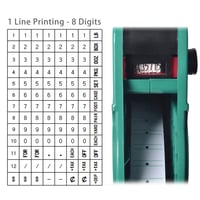 Image 3 of GILLRAJ GX-7700 Price Gun (Label Gun + 5000 Labels + 2 Inks (1 Pre-Installed))