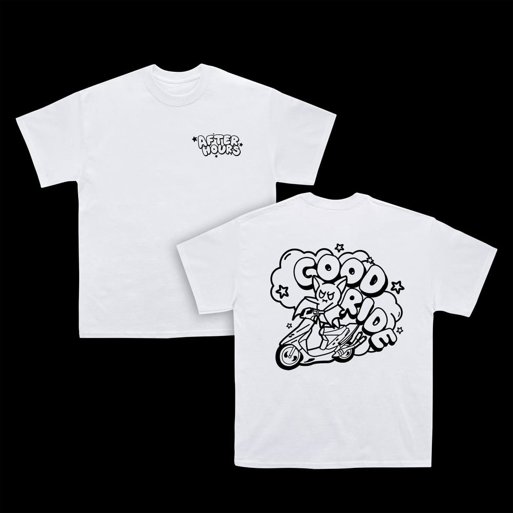 GOOD RIDE - Night Mascot T B/W