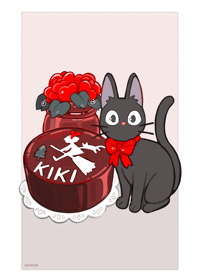 Kiki's Cake Print
