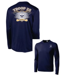 Image 1 of BSA Troop 25 - Athletic Long Sleeve