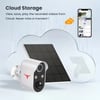 Wireless Outdoor Security Camera, AI Human Detection