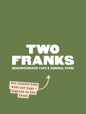 Two Franks Tote Bag 