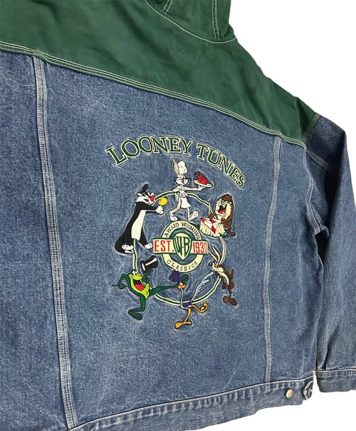 Image of Vintage Looney Tunes Denim Jacket