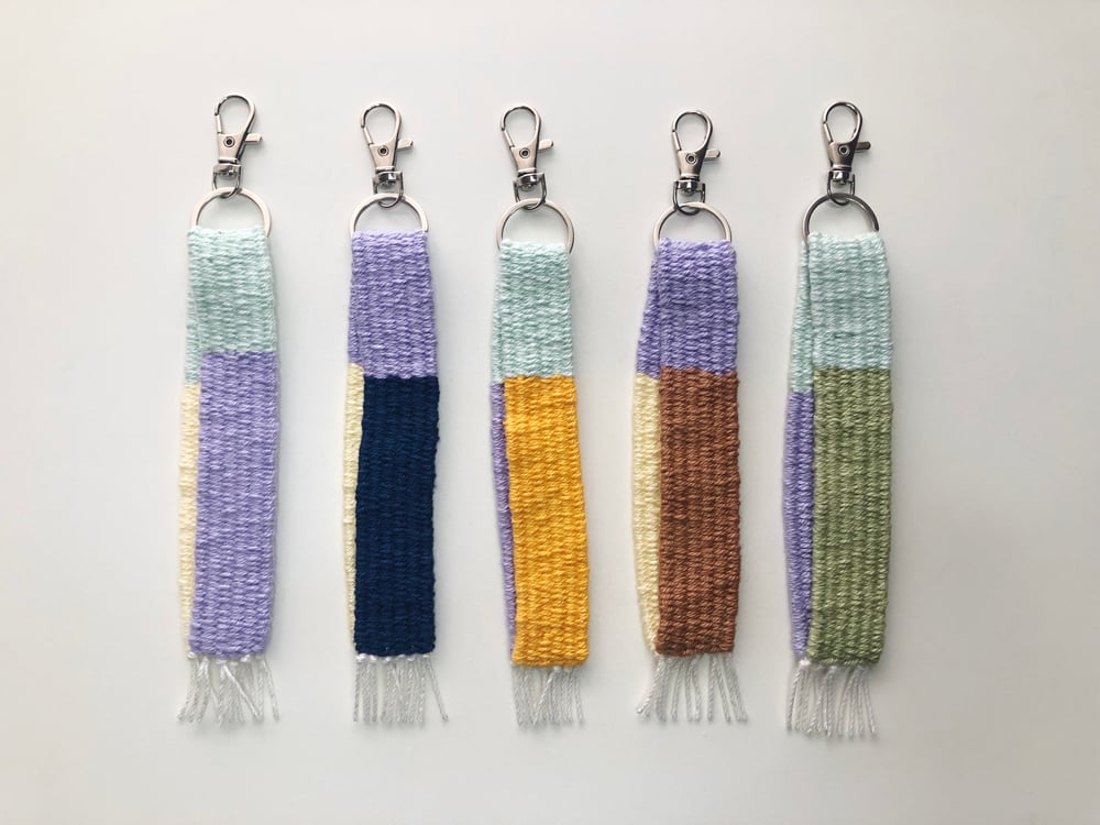 Image of Woven Wristlet Keyring