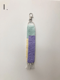 Image 2 of Woven Wristlet Keyring