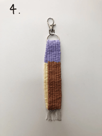 Image 5 of Woven Wristlet Keyring