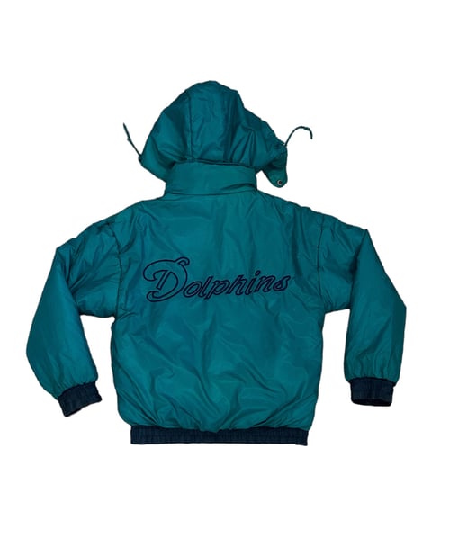 Image of Vintage (Pro-Line) tag Maimi Dolphins Jacket