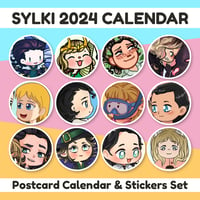 [PREORDER] Sylki 2024 Calendar - Postcard & Sticker Set