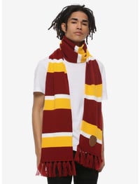 Image 1 of Harry Potter Gryffindor Knit Scarf 