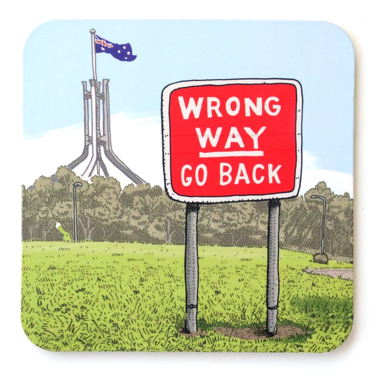 A Set of Four Canberra Coasters Image 4