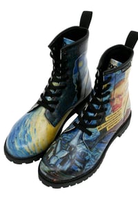 Image 2 of DOGO MS LONG BOOT VINCENT VAN GOGH THE STARRY NIGHT