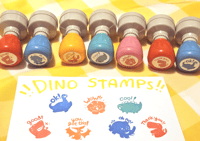 Image 2 of Dinosaur Ink Stamps