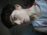 Image 9 of Red Dragonfly Earrings