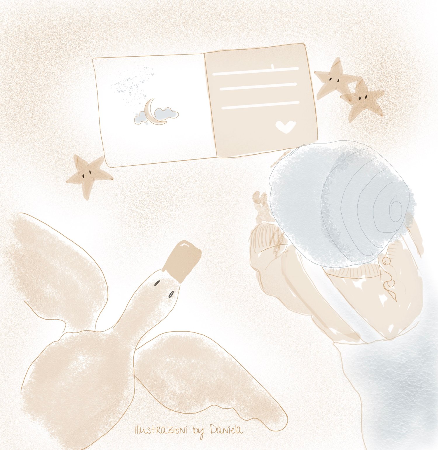 Image of Disegni-ni digitali - serie BEN ARRIVATI BIMBI ( nuovi) 