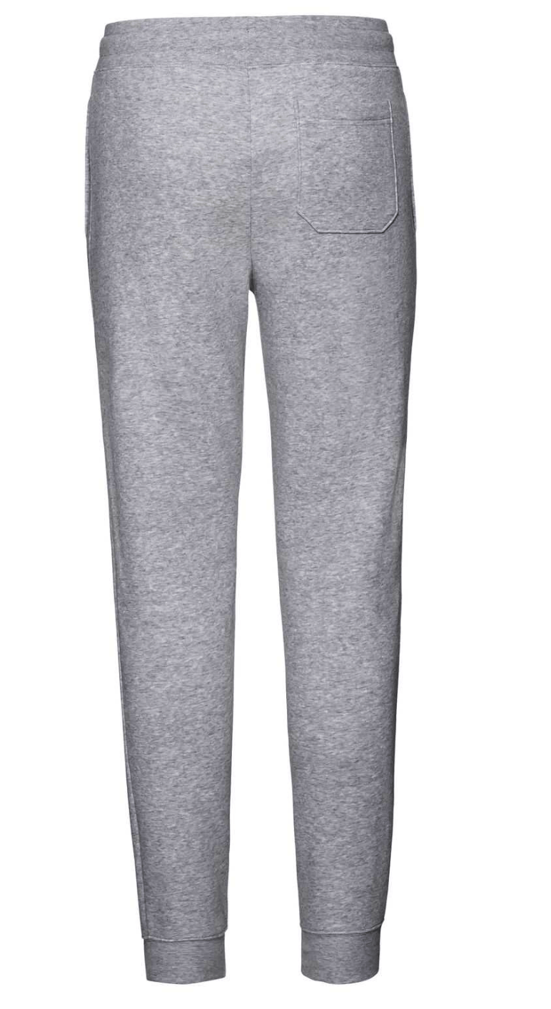 NEW UNISEX AUTHENTIC CUFFED JOG PANT RUSSEL LIGHT OXFORD