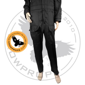 Image of Classic Black Flightsuit ANH - STANDARD SIZES and TAILORED too, you choose. 