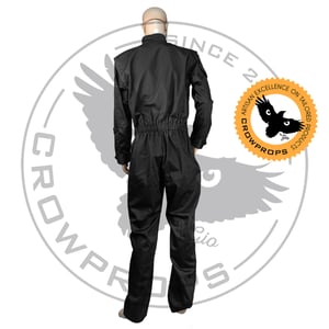 Image of Classic Black Flightsuit ROTJ - STANDARD SIZES and TAILORED too, you choose.