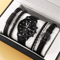 Men’s luxury watch and bracelet set